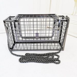 Cage Bag ( Gun Metal)